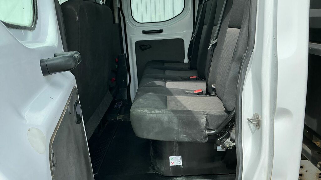 Ford Transit Custom 2.0 350 Ecoblue Leader Double Cab Tipper Diese LC23YHR White #4