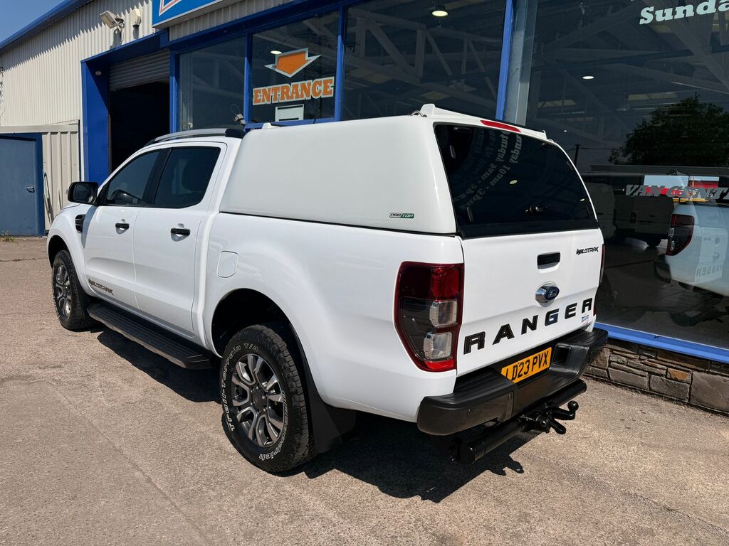 Ford Ranger 2.0 Ecoblue Wildtrak Pickup Double Cab LD23PVX White #4