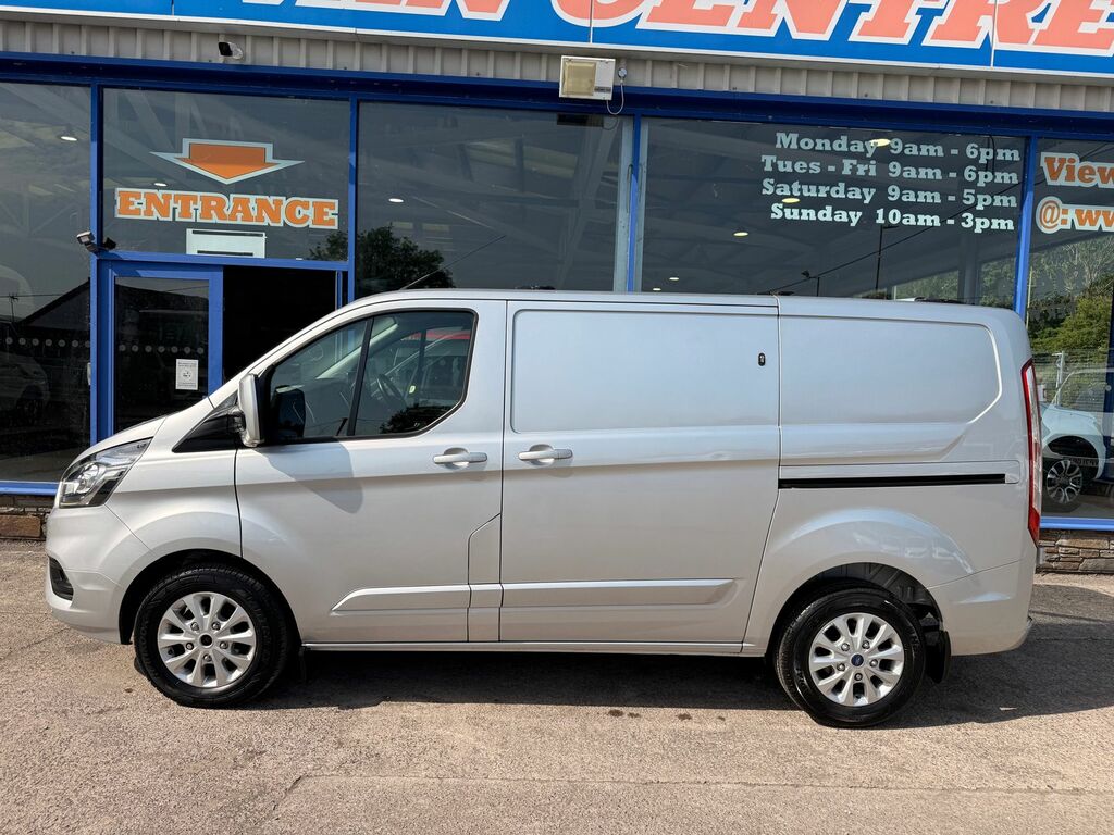 Ford Transit Custom 2.0 300 Ecoblue Limited Panel Van Manua WR71LBA Silver #3