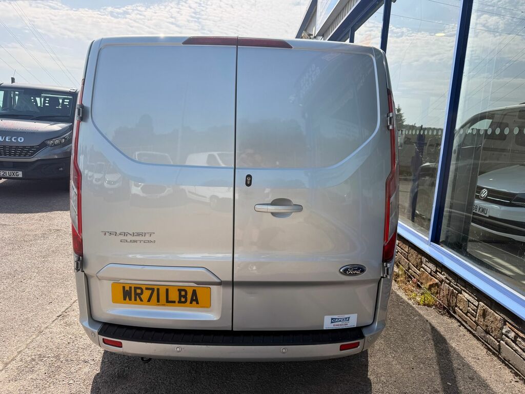 Ford Transit Custom 2.0 300 Ecoblue Limited Panel Van Manua WR71LBA Silver #5