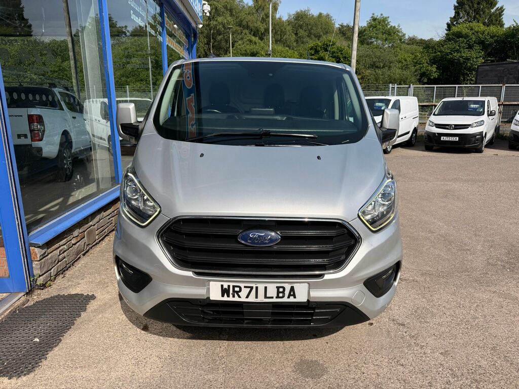 Ford Transit Custom 2.0 300 Ecoblue Limited Panel Van Manua WR71LBA Silver #2