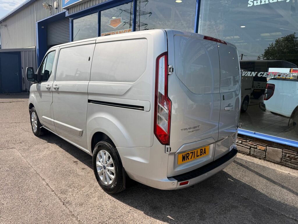 Ford Transit Custom 2.0 300 Ecoblue Limited Panel Van Manua WR71LBA Silver #4