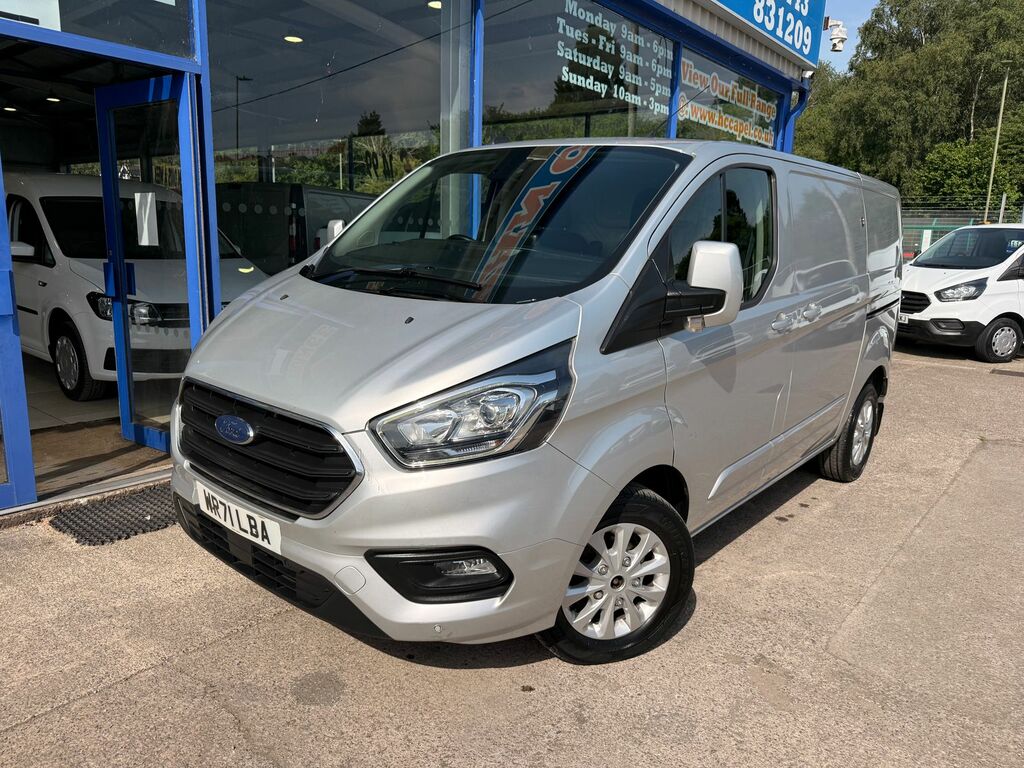 Ford Transit Custom 2.0 300 Ecoblue Limited Panel Van Manua Silver