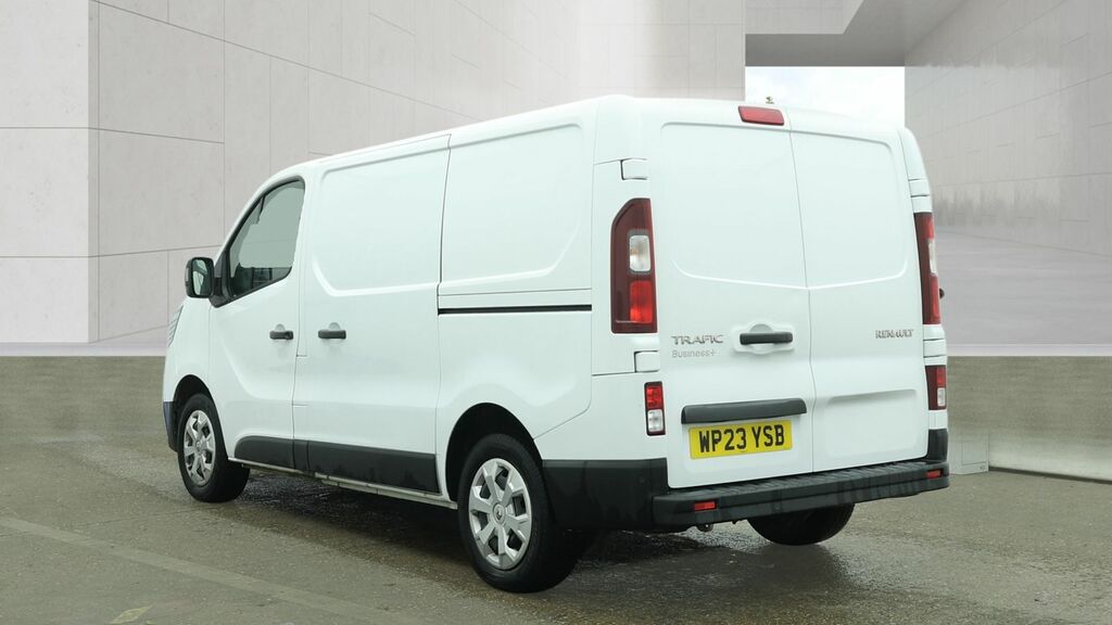 Renault Trafic 2.0 Dci Blue Sl28 Business Panel Van M WP23YSB White #3