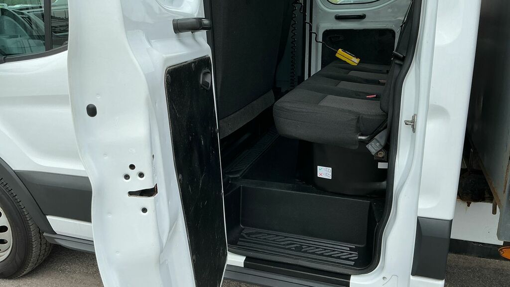 Ford Transit Custom 2.0 350 Ecoblue Double Cab Tipper Manua FJ68OVG White #5