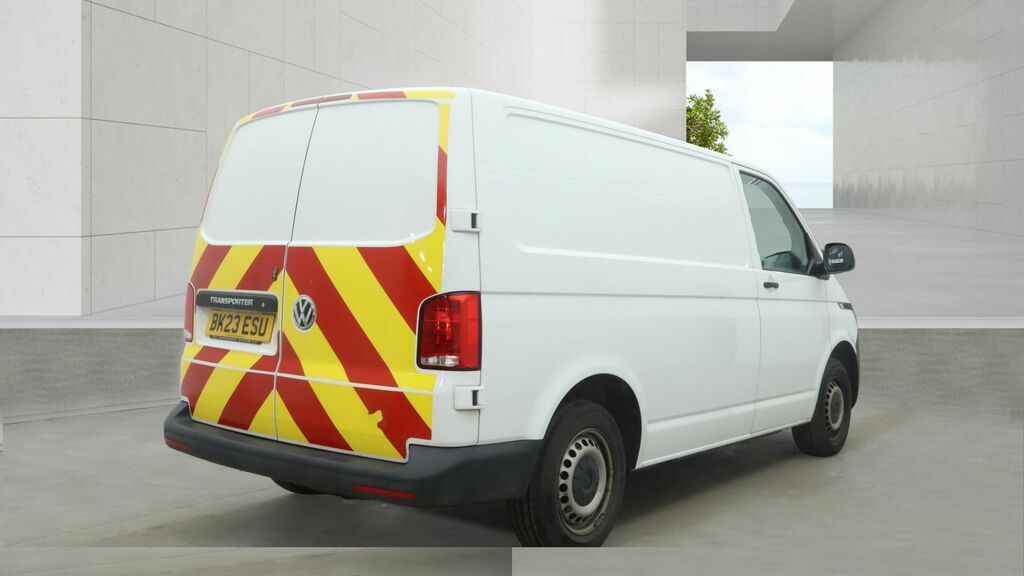 Volkswagen Transporter 2.0 Tdi T32 Startline Panel Van BK23ESU White #4