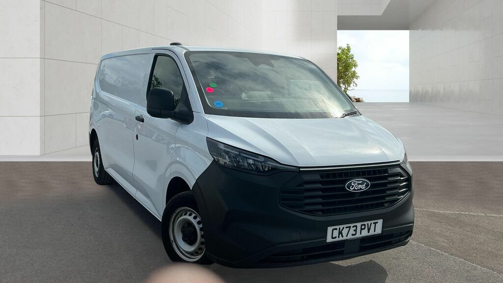 Ford Transit Custom 2.0 300 Ecoblue Leader Panel Van CK73PVT White #2