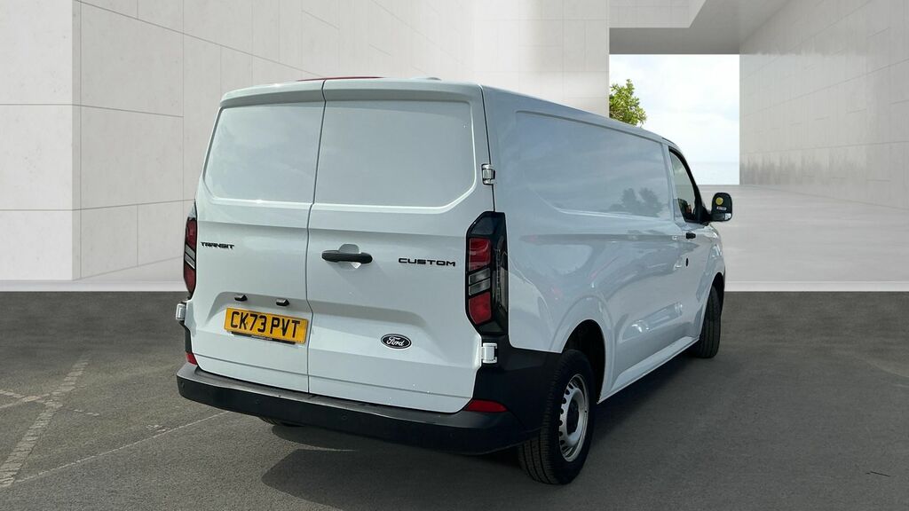 Ford Transit Custom 2.0 300 Ecoblue Leader Panel Van CK73PVT White #4