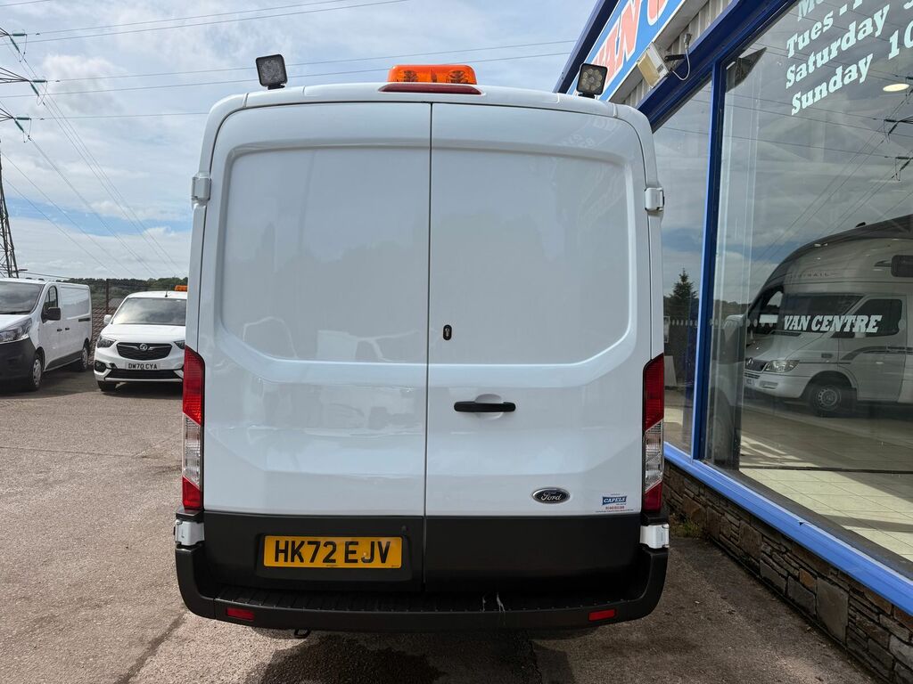 Ford Transit Custom 2.0 350 Ecoblue Leader Panel Van HK72EJV White #5
