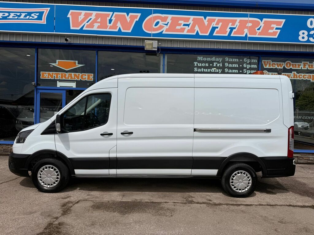 Ford Transit Custom 2.0 350 Ecoblue Leader Panel Van HK72EJV White #3