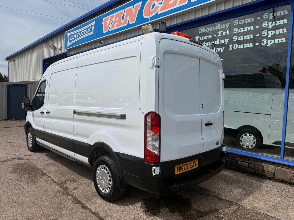 Ford Transit Custom 2.0 350 Ecoblue Leader Panel Van HK72EJV White #4