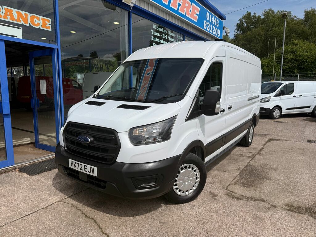 Ford Transit Custom 2.0 350 Ecoblue Leader Panel Van White