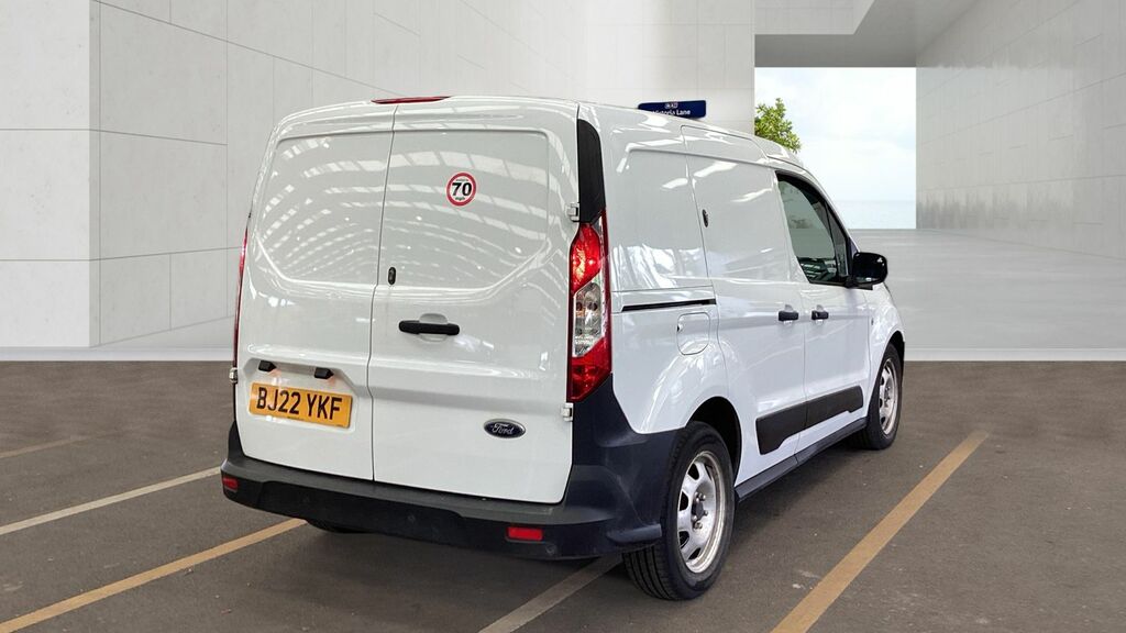 Ford Transit Connect 1.5 240 Ecoblue Leader Crew Van Double Cab 6Dr Die BJ22YKF White #4