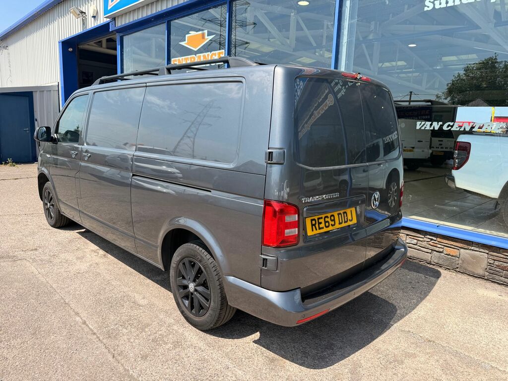 Volkswagen Transporter 2.0 Tdi T30 Highline Panel Van Dsg Fwd RE69DDJ Grey #4
