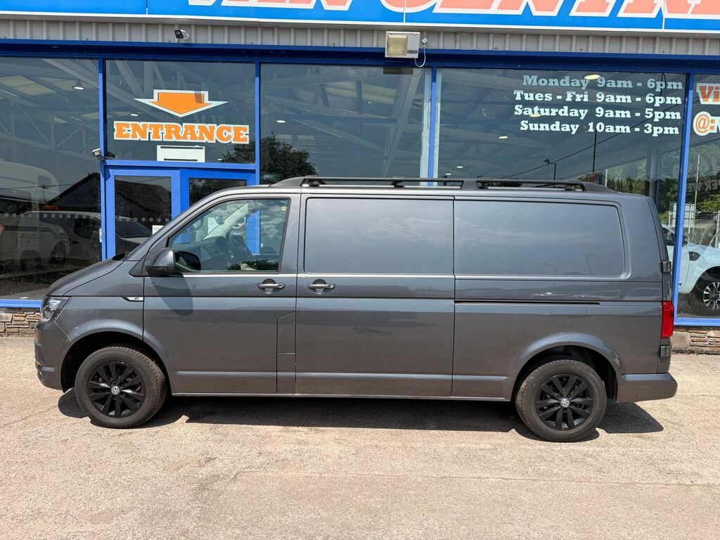 Volkswagen Transporter 2.0 Tdi T30 Highline Panel Van Dsg Fwd RE69DDJ Grey #3