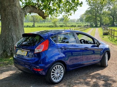 Ford Fiesta Titanium New Cam LV64UTU Blue #4