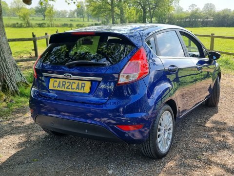 Ford Fiesta Titanium New Cam LV64UTU Blue #5