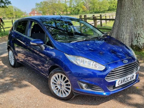 Ford Fiesta Titanium New Cam LV64UTU Blue #2