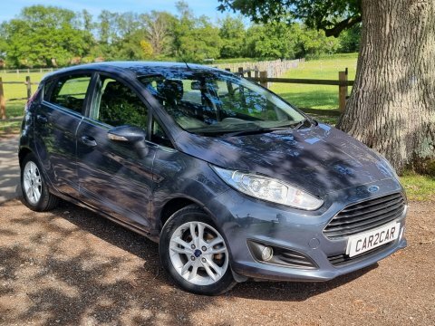 Ford Fiesta Zetec Full Service GV65KTD Grey #2