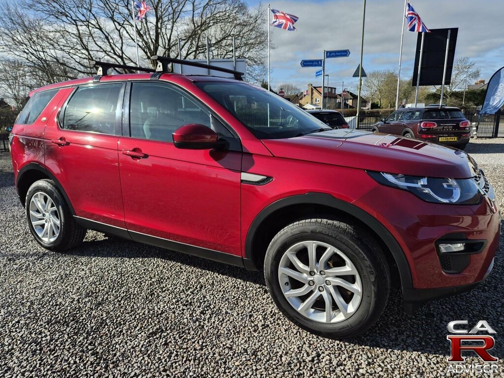Land Rover Discovery Sport 2.0 Td4 Se Tech 4Wd Euro 6 Ss Red