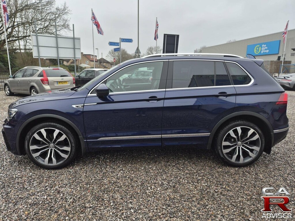Volkswagen Tiguan 2.0 Tdi R-line Dsg Euro 6 Ss VO67OTU Blue #6