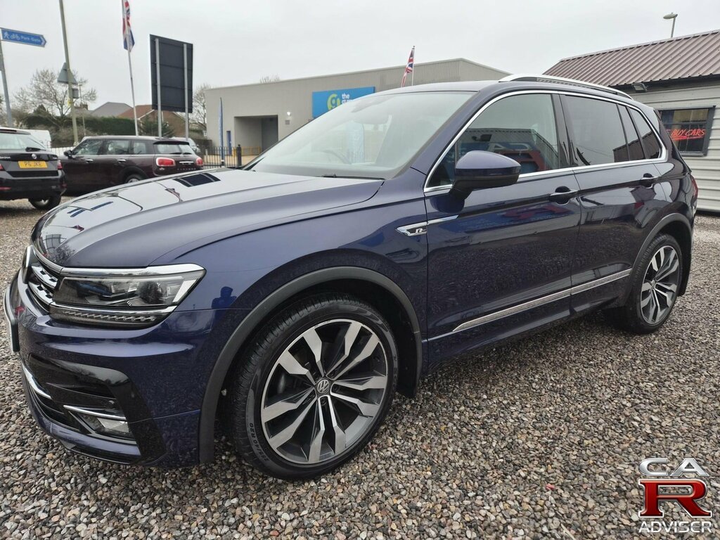Volkswagen Tiguan 2.0 Tdi R-line Dsg Euro 6 Ss Blue