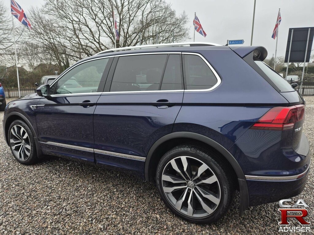 Volkswagen Tiguan 2.0 Tdi R-line Dsg Euro 6 Ss VO67OTU Blue #4