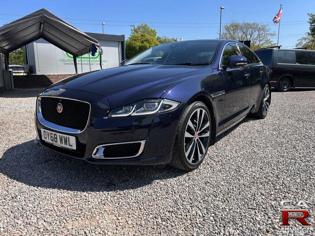 Jaguar XJ 3.0D V6 Xj50 Euro 6 Ss OY68WWL Blue #4