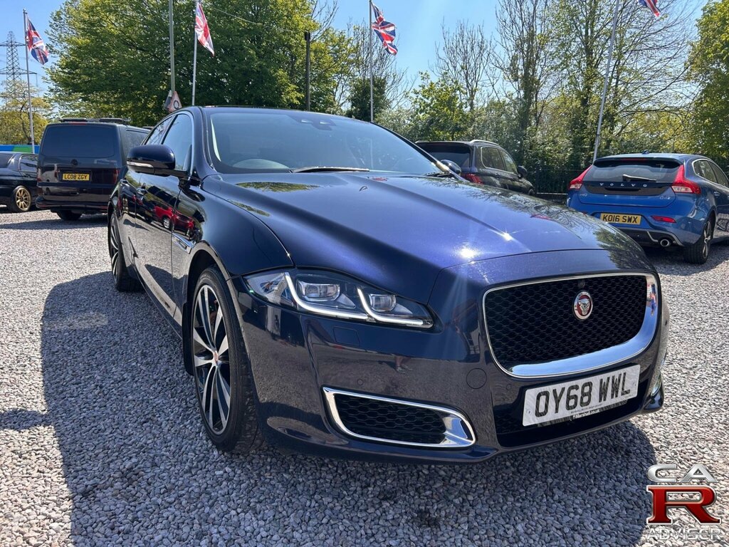 Jaguar XJ 3.0D V6 Xj50 Euro 6 Ss OY68WWL Blue #2