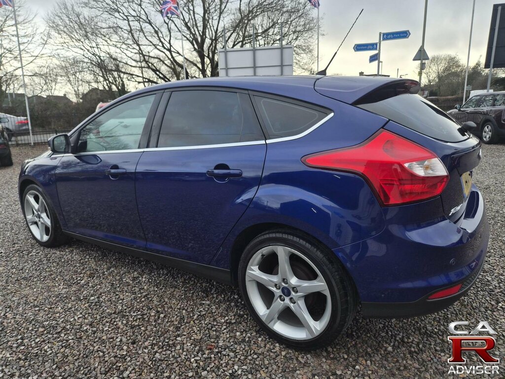 Ford Focus 1.0T Ecoboost Titanium Navigator Hatchback Pet HX14RDY Blue #5