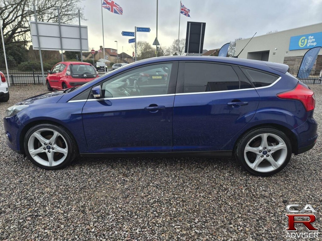 Ford Focus 1.0T Ecoboost Titanium Navigator Hatchback Pet HX14RDY Blue #6