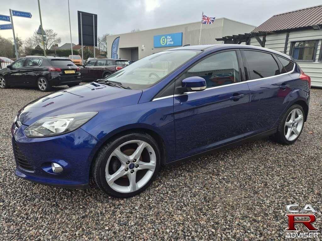 Ford Focus 1.0T Ecoboost Titanium Navigator Hatchback Pet HX14RDY Blue #4