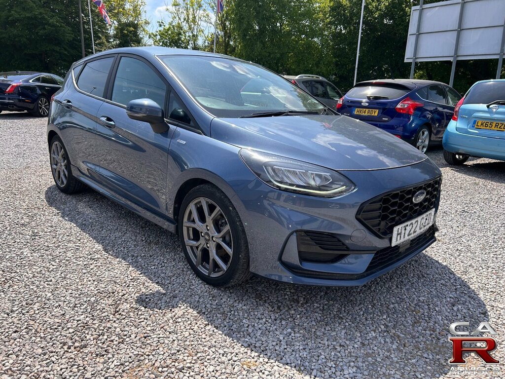 Ford Fiesta 1.0T Ecoboost St-line Hatchback Blue