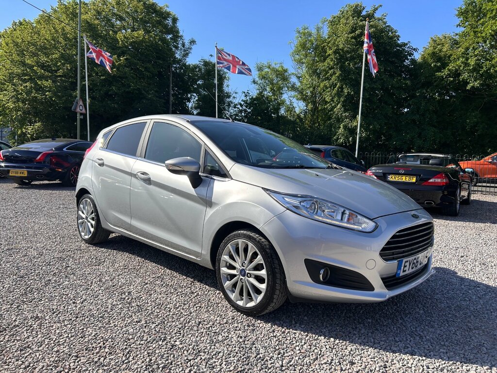 Ford Fiesta 1.0T Ecoboost Titanium X Hatchback Manu Silver