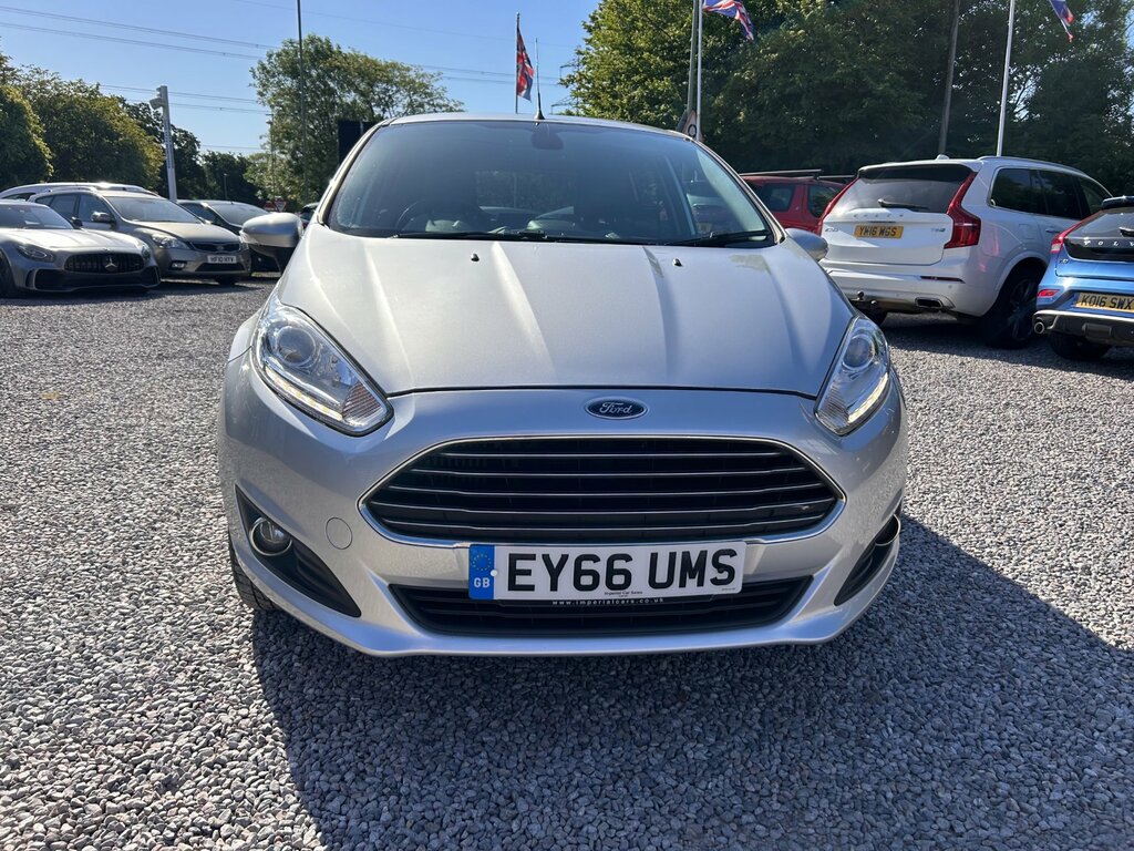 Ford Fiesta 1.0T Ecoboost Titanium X Hatchback Manu EY66UMS Silver #2