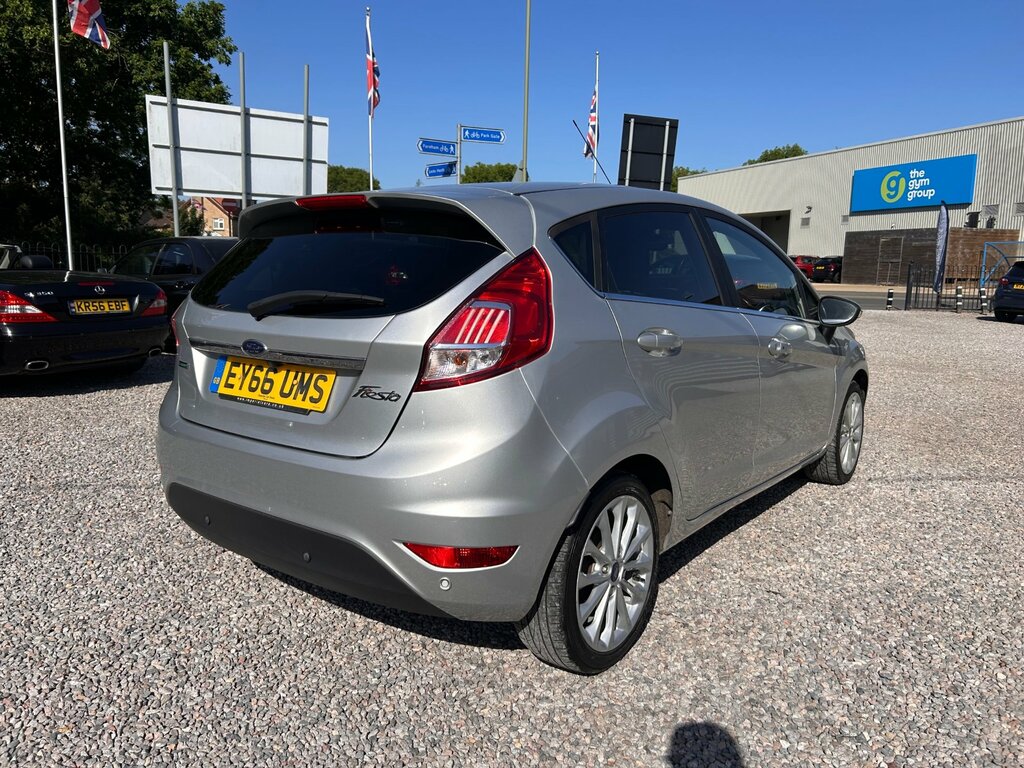 Ford Fiesta 1.0T Ecoboost Titanium X Hatchback Manu EY66UMS Silver #5