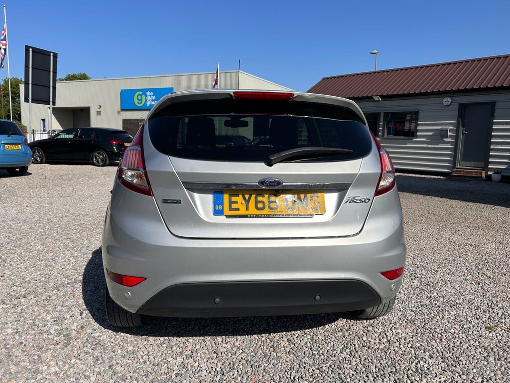 Ford Fiesta 1.0T Ecoboost Titanium X Hatchback Manu EY66UMS Silver #6