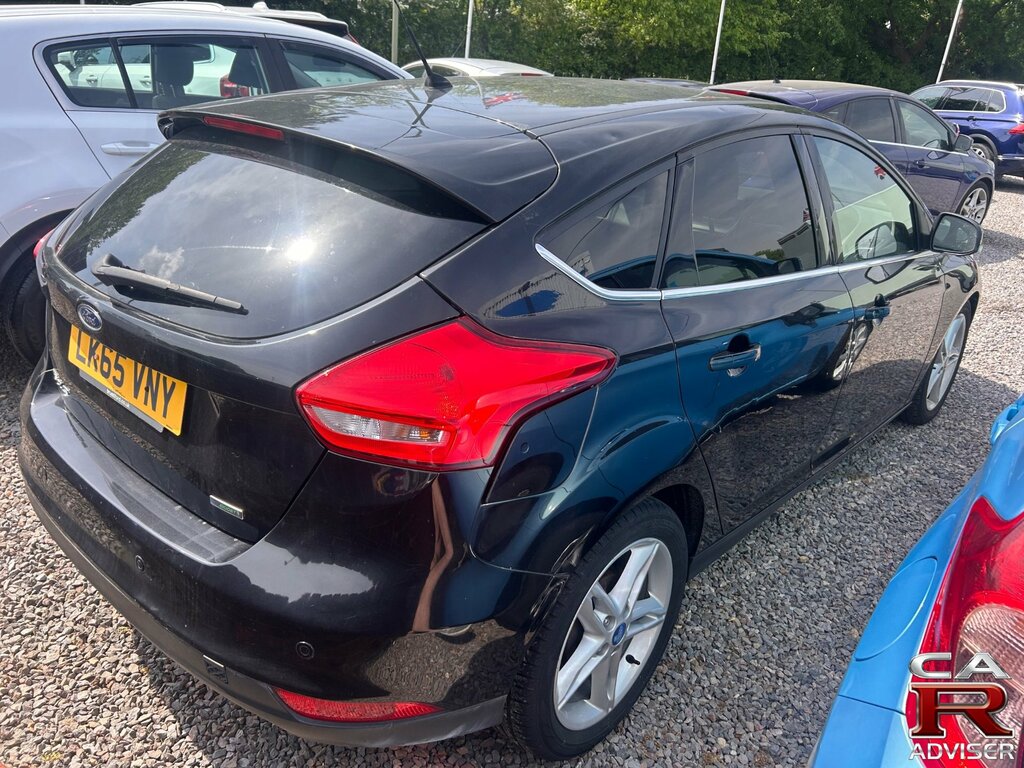 Ford Focus 1.0T Ecoboost Titanium Hatchback LK65VNY Black #5