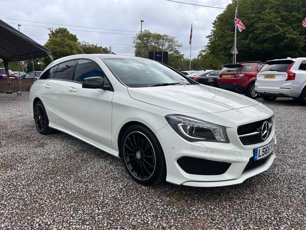 Mercedes-Benz CLA Class 2.1 Cla220d Amg Sport Shooting Brake 7G White #2
