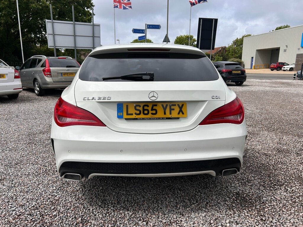 Mercedes-Benz CLA Class 2.1 Cla220d Amg Sport Shooting Brake 7G White #6