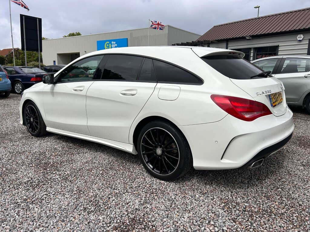 Mercedes-Benz CLA Class 2.1 Cla220d Amg Sport Shooting Brake 7G White #5