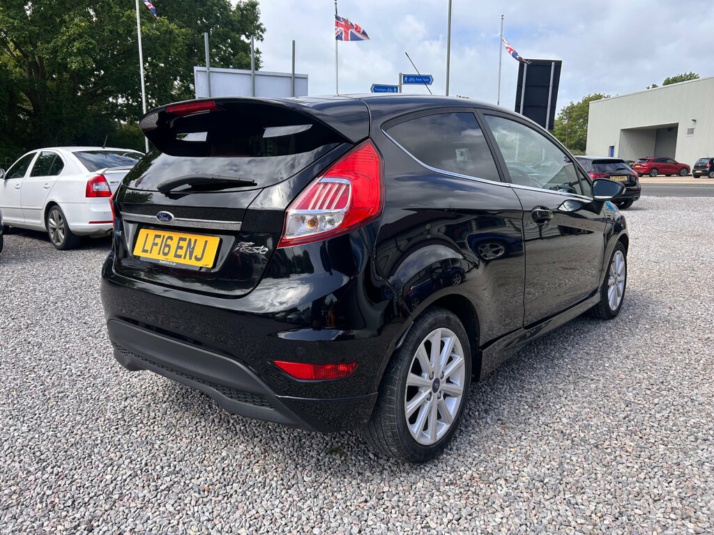 Ford Fiesta 1.0T Ecoboost Titanium Hatchback LF16ENJ Black #6
