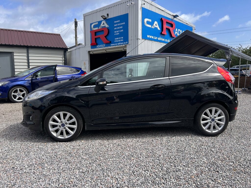 Ford Fiesta 1.0T Ecoboost Titanium Hatchback LF16ENJ Black #2