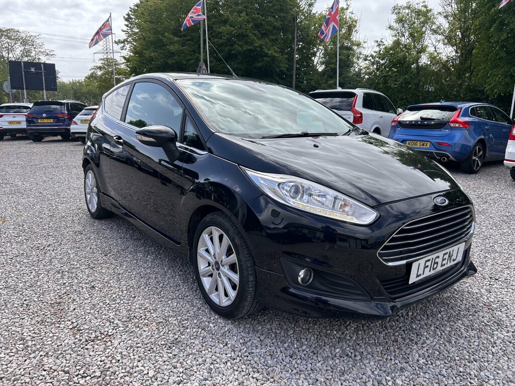 Ford Fiesta 1.0T Ecoboost Titanium Hatchback Black