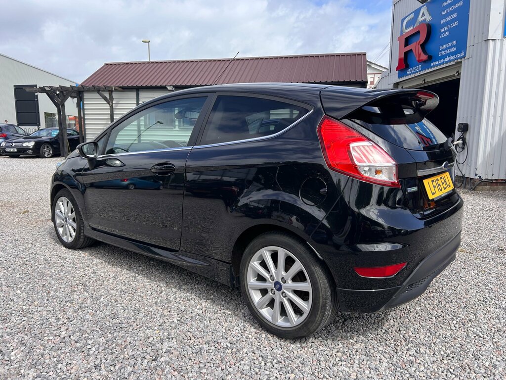 Ford Fiesta 1.0T Ecoboost Titanium Hatchback LF16ENJ Black #3
