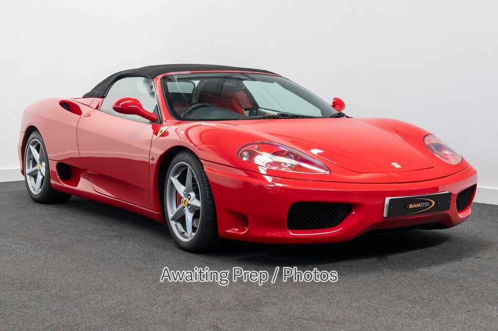 Ferrari 360 Spider F1 White #1