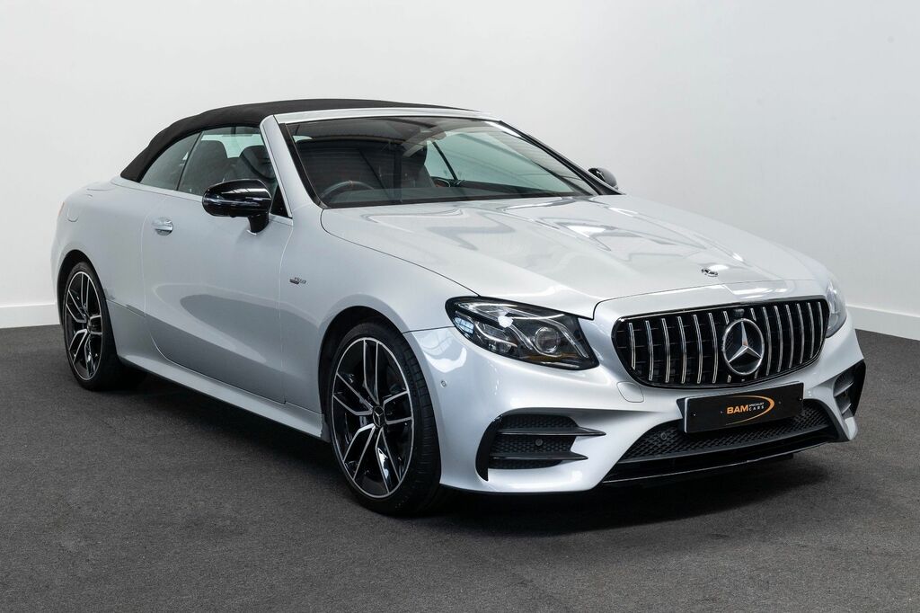 Mercedes-Benz E Class Convertible Silver