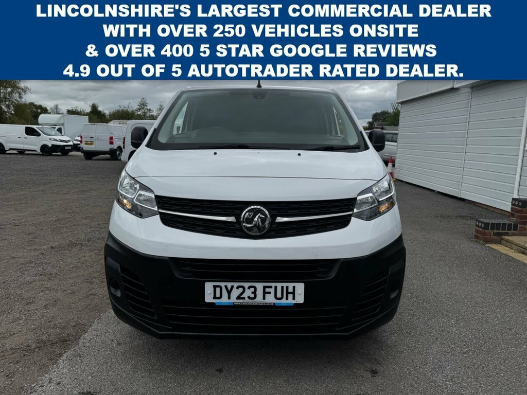 Vauxhall Vivaro 1.5L Prime 6Dr DY23FUH White #3