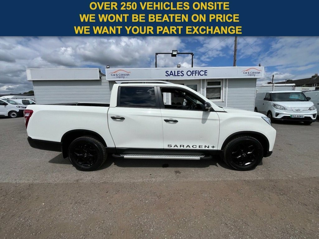 SsangYong Musso 2.2L Saracen Plus White