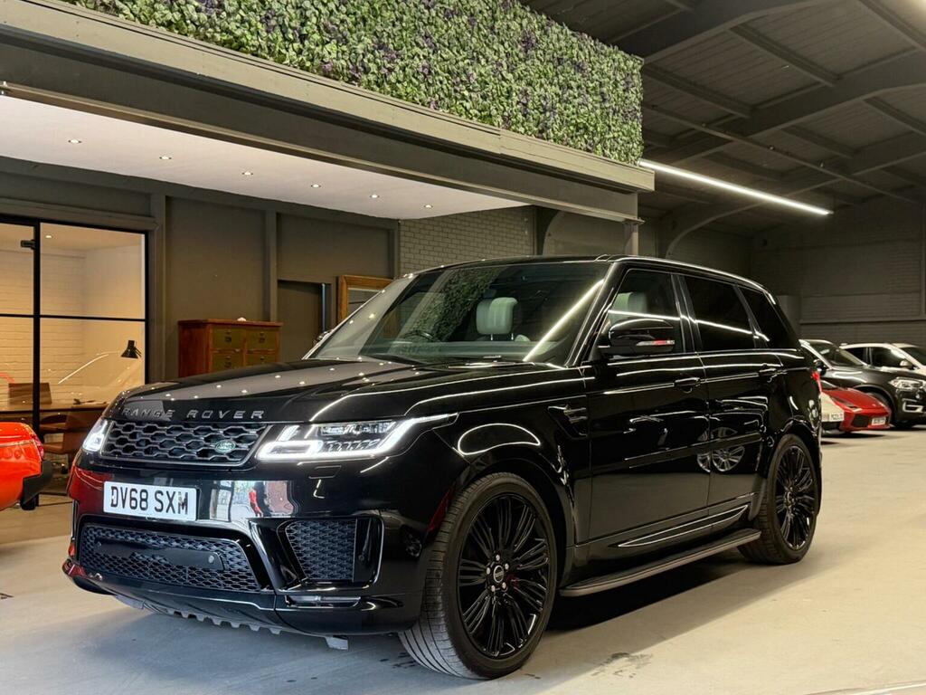 Land Rover Range Rover Sport Suv 3.0 Sd V6 Hse Dynamic 4Wd Euro 6 Ss DV68SXM Black #2